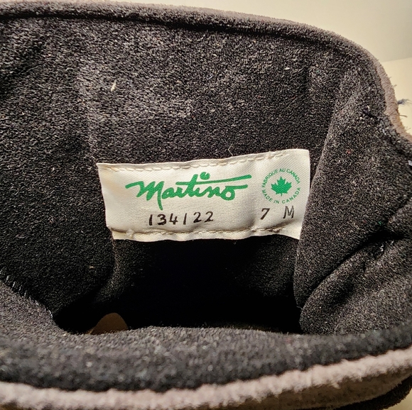 Martino of Canada Grey Suede Slouchy Boots Size 7 - Picture 5 of 6